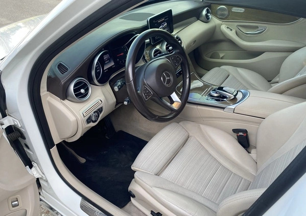 Mercedes-Benz Klasa C cena 67900 przebieg: 186000, rok produkcji 2015 z Poręba małe 352